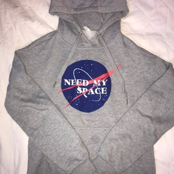 Bluenotes Sweaters - 'Need my space' NASA Hoodie. XS Womens